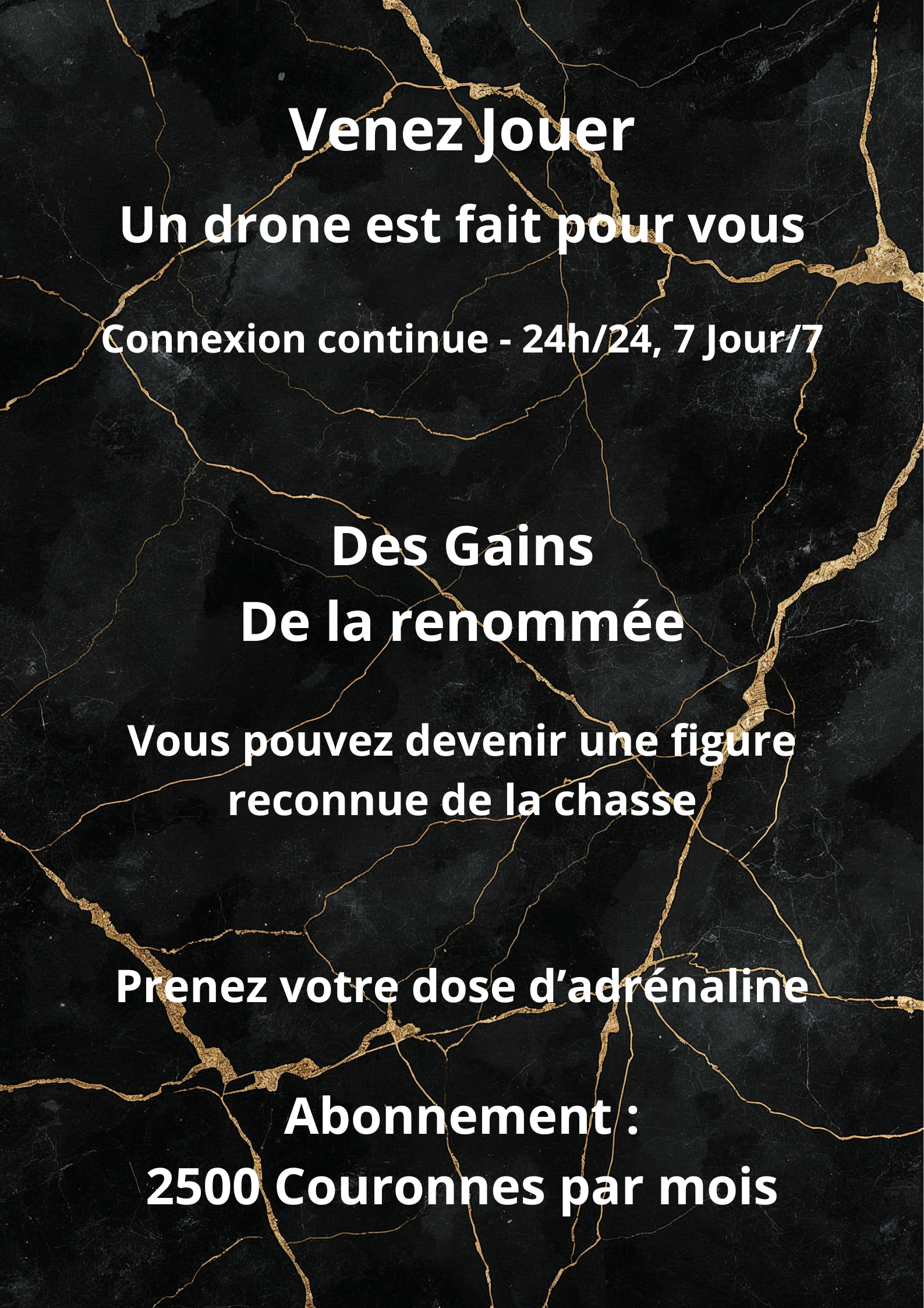 Affiche Recrutement Riche